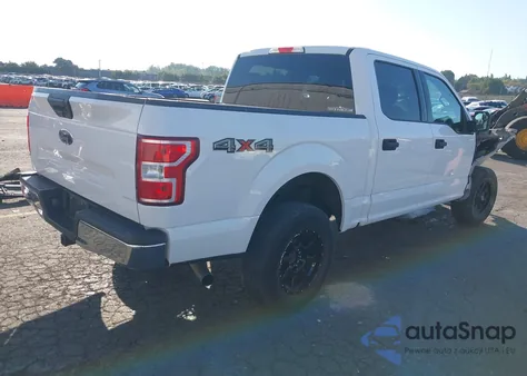 2018 Ford F-150 Xlt from USA, damaged, VIN 1FTEW1E54JKE19893